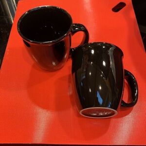 Mainstays Black Ceramic Mug Set